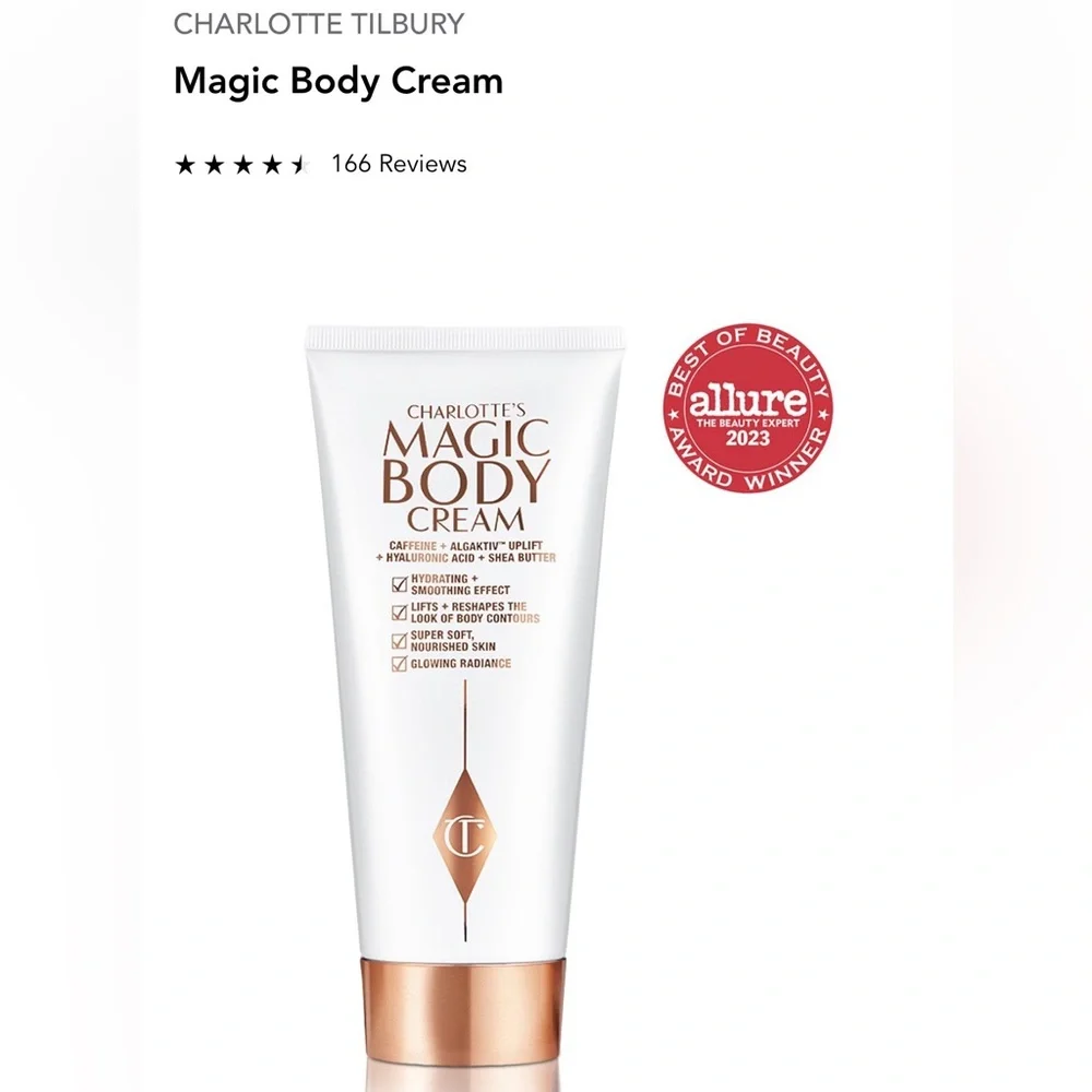 New - Charlotte Tilbury Magic Body Cream - 6.7 oz